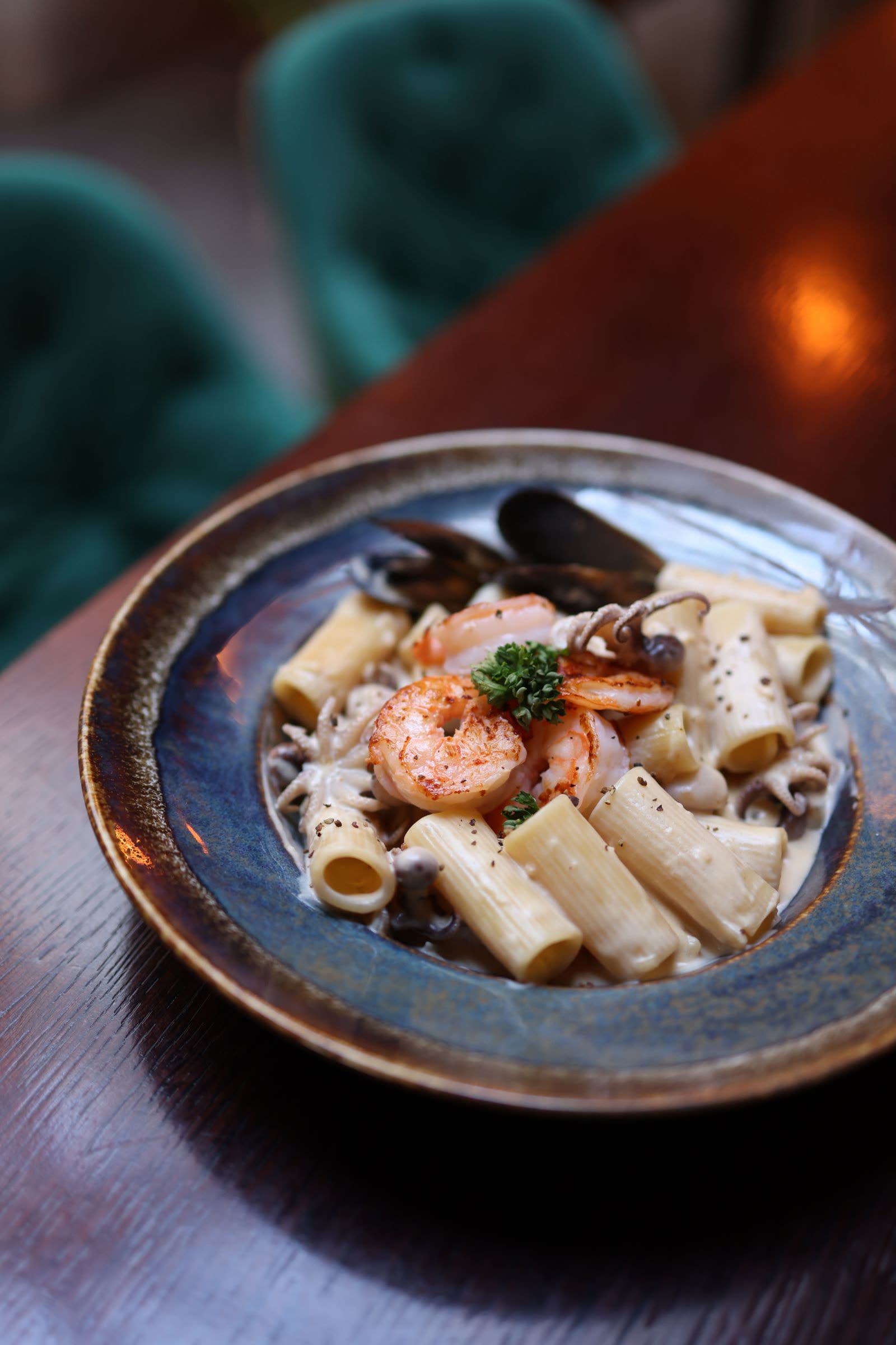 Linguine allo scoglio met zeevruchten